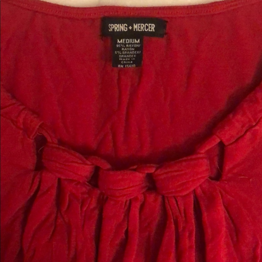 Red Tank Top - Picture 2 of 3